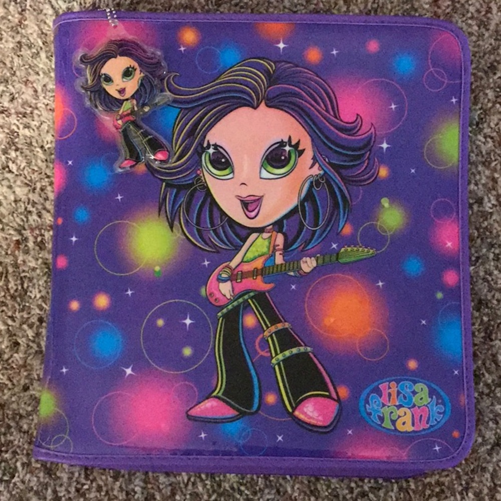 Lisa Frank Binder
